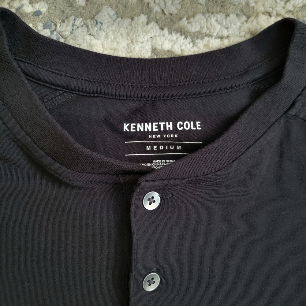 Kenneth Cole Black Men's Shirt - Picture 2 of 3